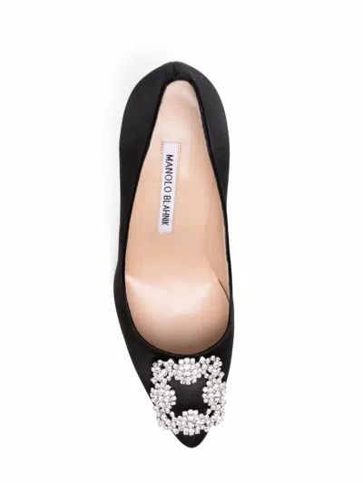 Manolo Blahnik With Heel In Black