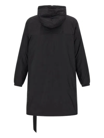 Rick Owens Drkshdw Cropped Jacket Elasticated Cuffs Side Pockets In Black