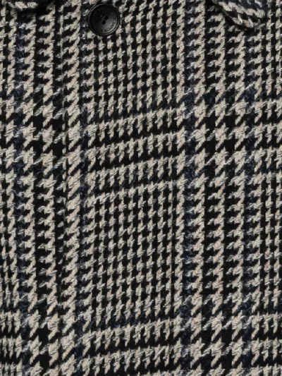 Tagliatore Wool Coat In Gray