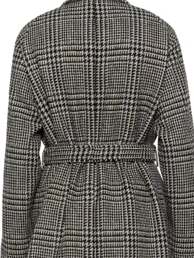 Tagliatore Wool Coat In Gray