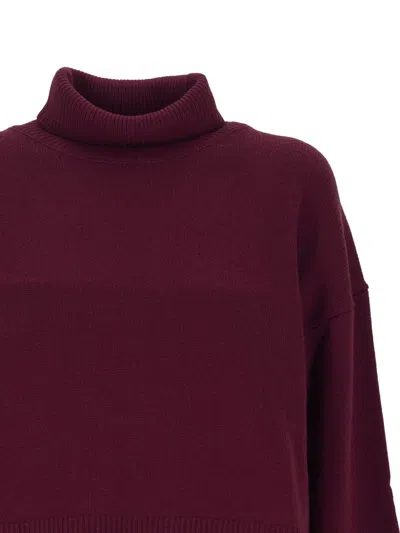 Purotatto Sweaters In Burgundy