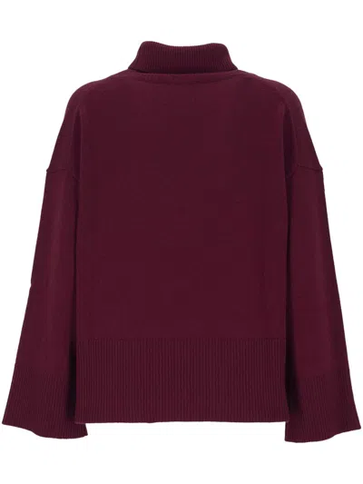 Purotatto Sweaters In Burgundy