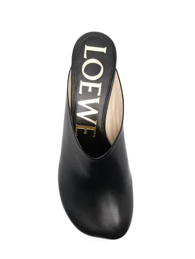 Loewe With Heel In Black