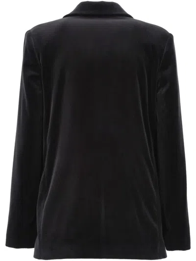 Antonelli Double-breasted Suit Jacket In Black