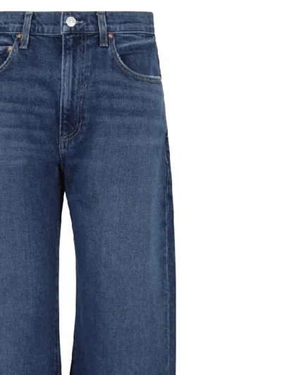 Paige Jeans With Logo Application In Blue