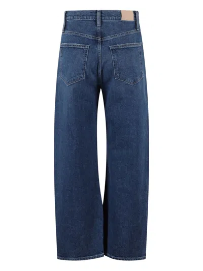 Paige Jeans With Logo Application In Blue