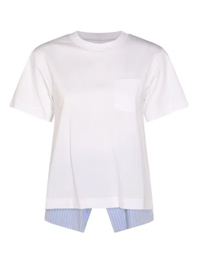 Sacai T-shirts And Polos In White