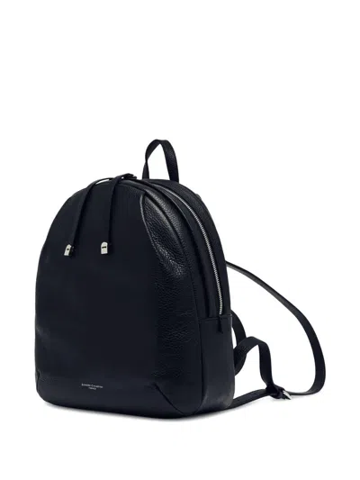 Gianni Chiarini Emanuela Leather Backpack Straps Adjustable In Black