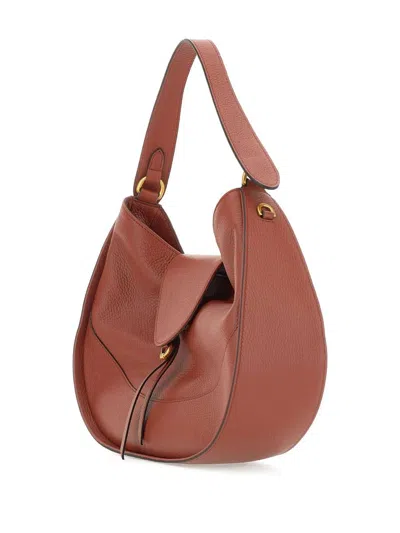 Gianni Chiarini Flap-closure Tote Bag In Red