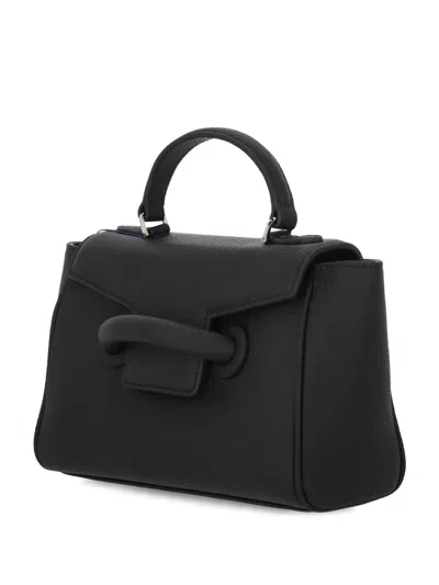 Vasic Top Handle Tote Bag In Black
