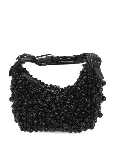 Innerraum Object Hm0 Small Pearls Handbag In Black