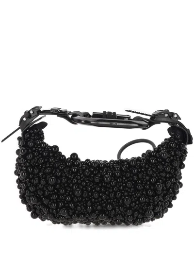 Innerraum Object Hm0 Small Pearls Handbag In Black
