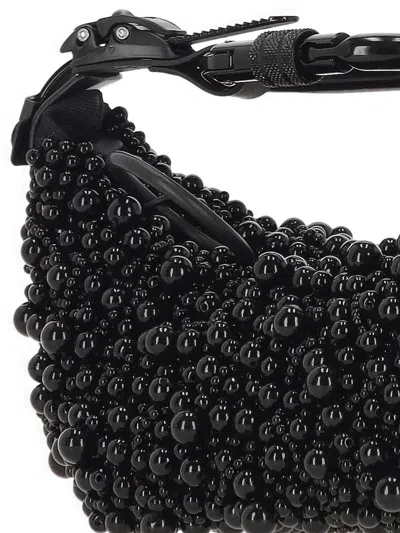 Innerraum Object Hm0 Small Pearls Handbag In Black