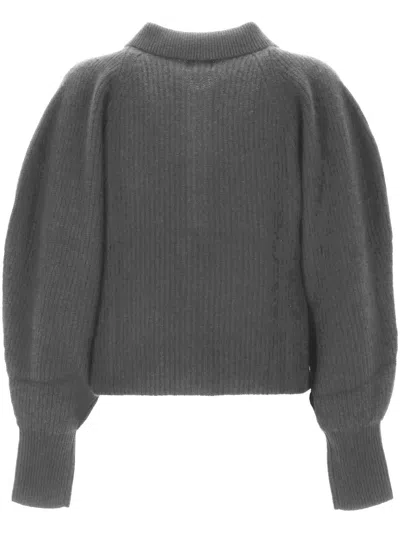 Madeleine Thompson Wool Blend Cardigan In Multi