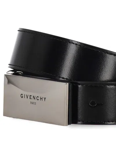 Givenchy Leather Belt In Black