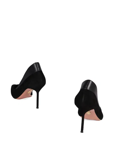 Aquazzura 85mm Guanto Pointed Pumps In Black