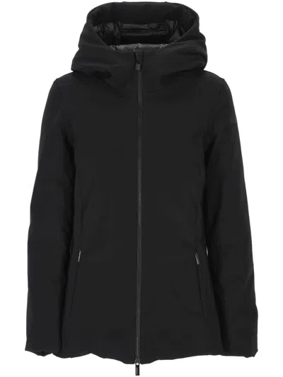 Rrd Zip-up Parka In Black