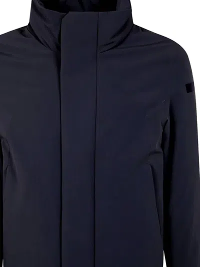 Rrd Funnel-neck Jacket In Blue