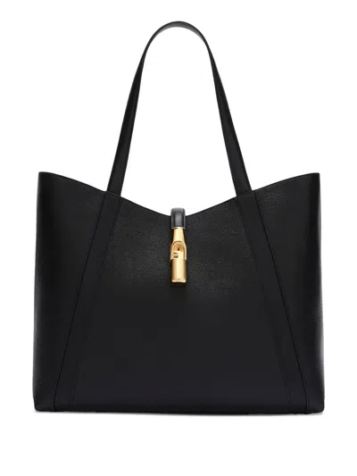 Furla Borsa Goccia L Tote Nera In Black