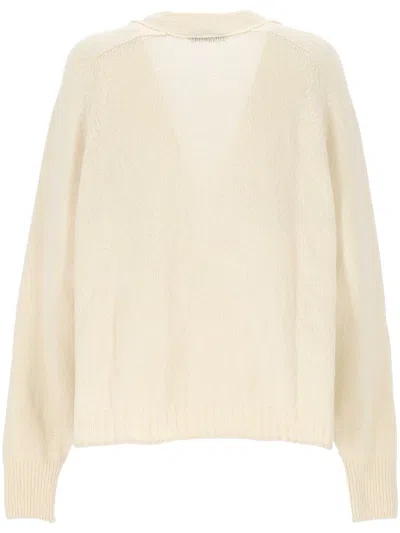 Alberta Ferretti Sweaters In White