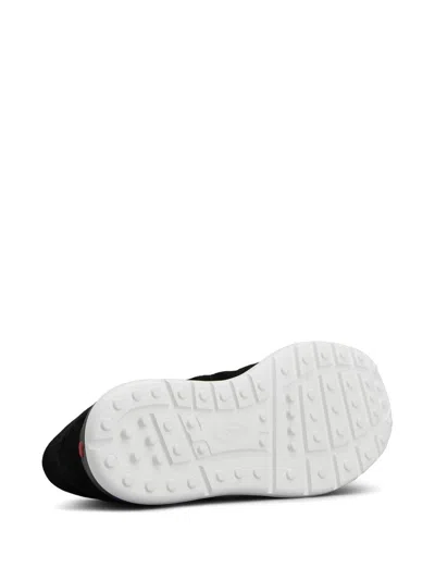 Tod's Suede Sneakers Low Profile Rubber Sole In Multi