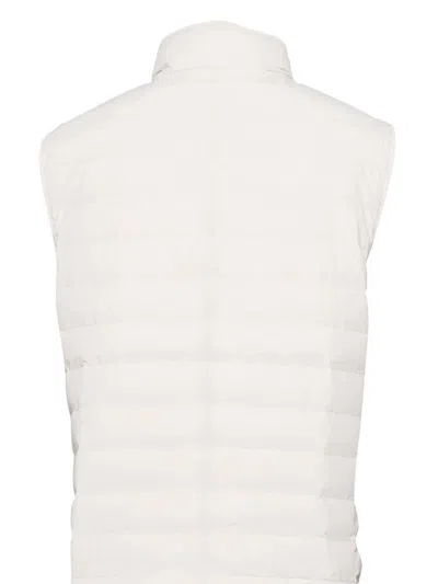 Brunello Cucinelli Men Nylon Down Jacket In Red