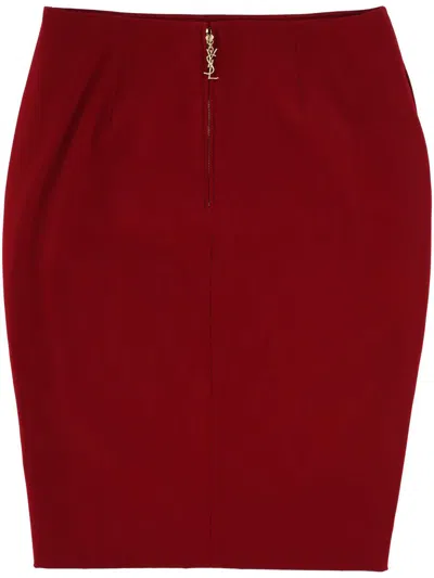 Saint Laurent Skirts In Red