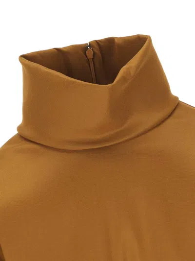 Saint Laurent Top In Brown