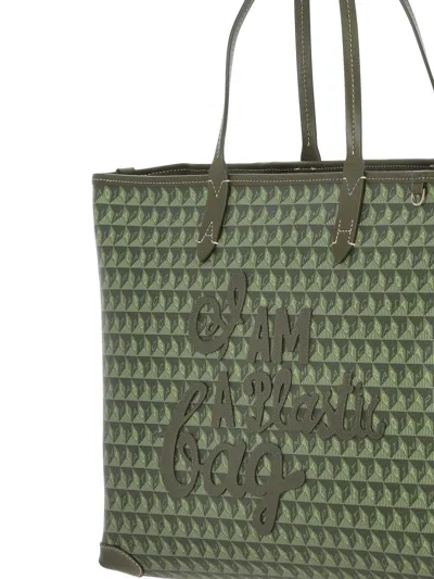 Anya Hindmarch Double-handle Shoulder Bag In Green