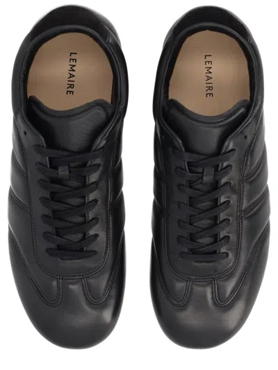 Lemaire Men Soft Runner Sneakers In Black