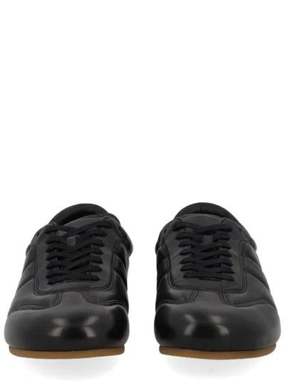 Lemaire Men Soft Runner Sneakers In Black