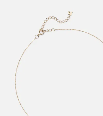 Mateo 14kt Gold Pendant Necklace With Lapis Lazuli And Diamonds In Blue