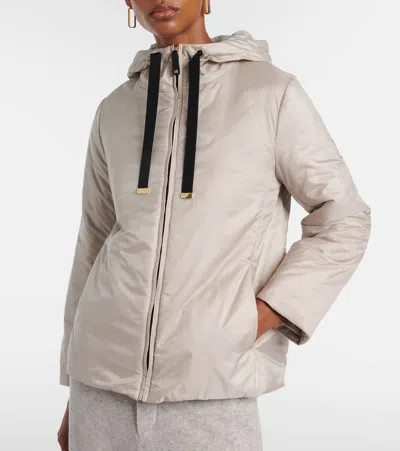 Max Mara The Cube Greenh Padded Jacket In Neutral