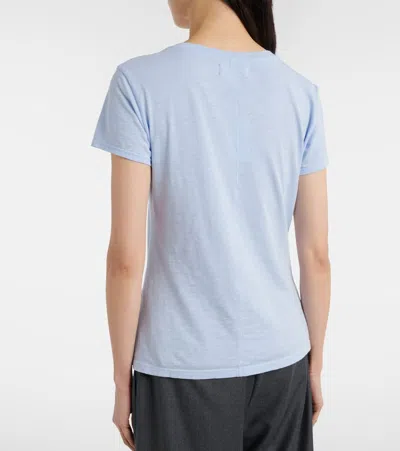 Velvet Odelia Cotton T-shirt In Blue