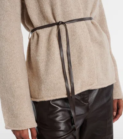 Velvet Alina Wool-blend Cardigan In Neutral