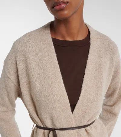 Velvet Alina Wool-blend Cardigan In Neutral