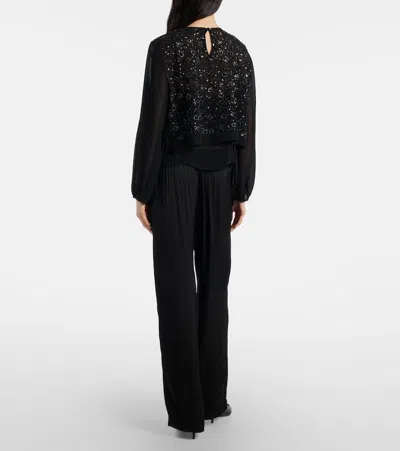 Velvet Larkin Wide-leg Pants In Black