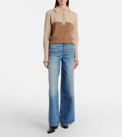 Chloé Susanna Studded Leather Ankle Boots In Blue