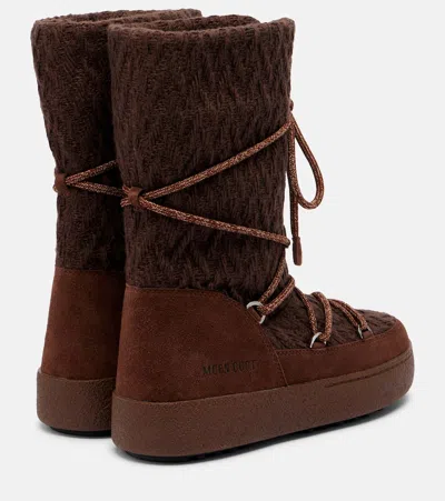 Moon Boot X Guest In Residence Ltrack Snow Boots In Brown