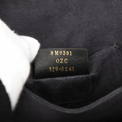 Pre-owned Fendi Navy Orange Leather Shoulder Bag ()