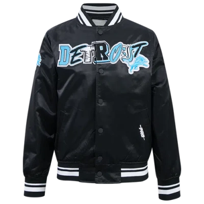 Pro Standard Boys   Lions Satin Jacket In Black