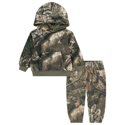 Jordan Boys Infant   Mvp Realtree Hoodie Fleece Set In Green