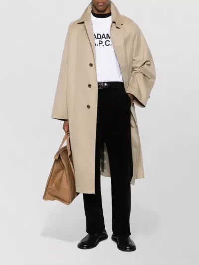 Apc Graphic Crew Neck Short Sleeve T-shirt In White