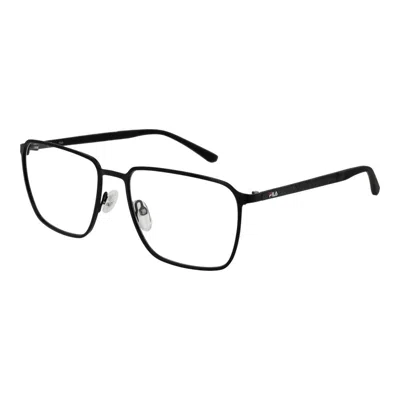 Fila Black Metal & Plastic Glasses Men's (frames) In Black