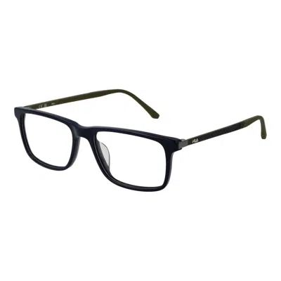Fila Blue Rubber Glasses Men's (frames) In Black