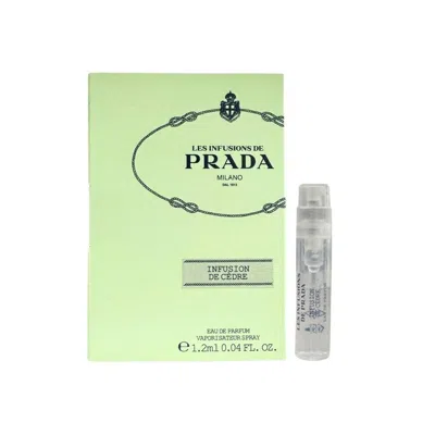 Prada Infusion De Cedre Edp 0.04 oz Fragrances 3614273545242 In Transparent