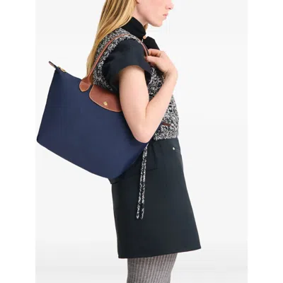 Longchamp Bags Blue In Blue