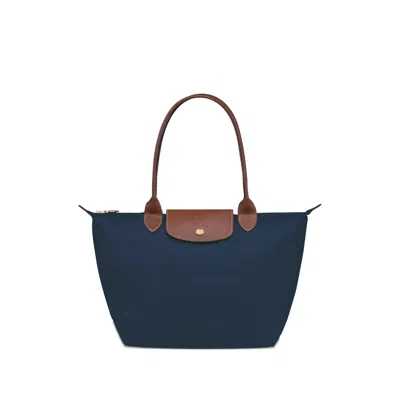 Longchamp Bags Blue In Blue