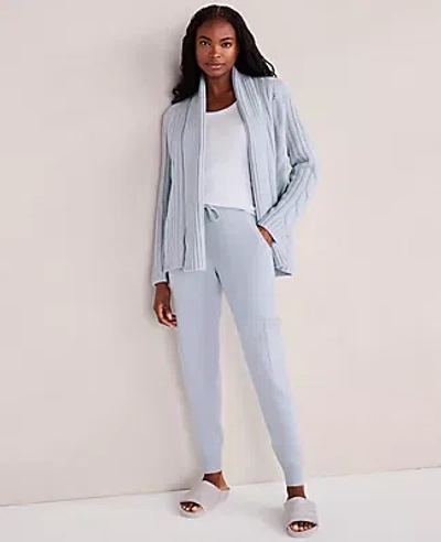 Ann Taylor Haven Well Within Cashmere Cargo Joggers In Blue