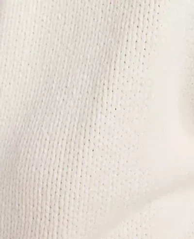 Ann Taylor Haven Well Within Chunky Cotton Blend Belted Cardigan In White